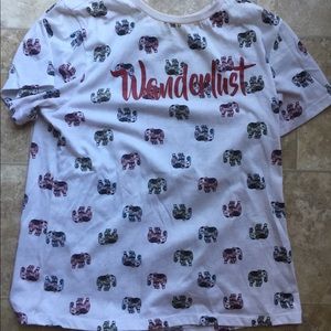 Soft White Wanderlust T-shirt